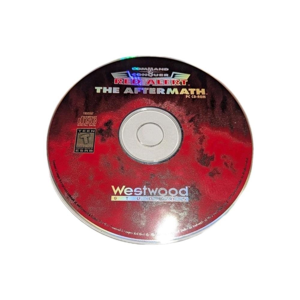 Red Alert The Aftermath PC Video Game No Case Disc Only